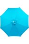 Replacement parasol canopy with top vent - 300 x cm Multicolor