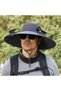 Wide-brimmed sunshade hat - Men's and women's outdoor Fisherman's with detachable USB rechargeable fan (5) - 4