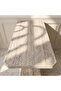 Modern Console Table with Faux Marble Top and Metal Design – Light Gray - 5