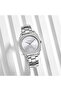Women's Silver Stainless Steel Watch, Unique Dial | Trn35ss - 5