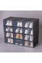 Telescopic Shoe Rack, 4 Foldable Drawers