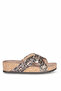 Solly 7046 Black Wedge Sole Women's Slippers - 2