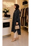 Tree Bark Lyocel Kap 6832 Black - 3