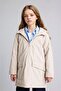 Girl's Coat H1664A8/Bg186 Beige