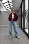 Women's Zippered Casual Comfortable Thick Bomber Jacket Cardigan