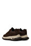 Men's Brown Lace-Up Thick Soled Nubuck Leather Casual Sneaker Wm790004Dn - 6
