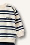 Striped Crew Neck Sweatshirt Top Elastic Cuffed Bottom 2-Piece Set Baby Boy I0235A526Au - 2