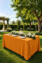 Seamless Rectangular Tablecloth 320X220Cm - No Ironing Required - Wedding Event Organization Hotel Restaurant