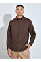Brown Solid long Sleeves Shirt - 3