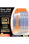 iPhone 16 Plus High Definition 5 Pieces 5PCS Easy Install High Definition Screen Protector For iPhon