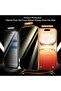 iPhone17 Pro 2 Pieces Anti Peeping 2Pack Privacy Black Frame Tempered Glass Screen Protector for iPh - 2