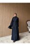 Long Slit Modal Fabric Abaya Tunic - Pants Set - 3