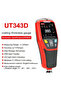 UT343D Digital Coating Thickness Gauge Meter Tester Range 0 to 1250um with USB Data Function - 4