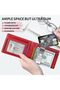 محفظة رجالية نحيفة مزودة بتقنية حجب RFID، محفظة ثنائية الطي للرجال، تصميم بسيط من الجلد الطبيعي وألياف الكربون - 3