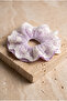 Point Patterned Lace Rubber Buckle Lilac - 2