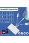 قارئ بطاقات SD 5 في 1 - قارئ بطاقات متوافق مع أجهزة iPhone/iPad، وأجهزة USB C و USB A، لبطاقات SD/Mic - 5