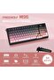 لوحة مفاتيح الألعاب اللاسلكية فري وولف M96 ذات غشاء كريمي 94 مفتاح ANSI-Moonlight |   إضاءة خلفية قوس قزح، ميدي - 2