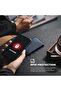 حافظة بطاقات نحيفة بتصميم بسيط مع خاصية حجب RFID، محفظة جلدية للجيب الأمامي - 5