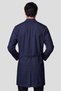 16/12 Gabardine Fabric Men's Shirt Collar Long Length Gray, Navy Blue Doctor and Teacher Apron - 5