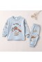 Cute Whale Boys' Pajama Set - 4