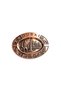 R199 Oval Dubai city skyline metal refrigerator retro stereo relief tourist souvenir magnet - 4