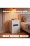 White Touch Screen Safe Box with Electronic password, Backlit Keypad, LED Light, Anti-Rust & Anti-Theft, Home/Office, 2.04 Cubic Feet,33×35×50 cm - 4