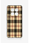 Redmi̇ Note 15 4g Compatible Cream Plaid Patterned Silicone Case - 2