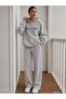 Nature Printed Men's Hooded Tracksuit Set