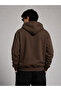 Unisex La Slogan Printed Zipper Sweatshirt - 3