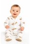 Baby Boy Baby Girl Romper Unisex Cotton Natural Cotton Patterned Snap Fastener Long Sleeve Newborn Baby Sleeping Bag - 6