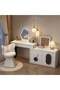Modern Vanity Table with LED Mirror – Sleek and Space-Saving for Modern Homes