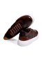 Brown Lace-Up Genuine Leather Men's Shoes - 3