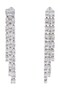 Women Fringe Swing Crystal Earrings
