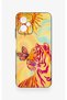 Casper Via X30 Compatible Tiger of the Sun Patterned Silicone Case - 2