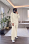 5715 - Stylish Comfortable Single Jersey Knitted Casual Women's Set - 3