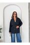 Women's Windbreaker Detailed Midi Length Belted Trench Coat - 6