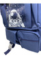 Space Themed Navy Blue Backpack - 3
