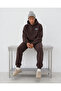 Unisex Women's Men's Nothing Stronger Nothing Faster Printed Oversize 3 Thread Hooded Tracksuit Set - 5