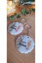 10 Pieces of Labelled Keychains Welcome Baby.Mevlüt. Baby Shower Gifts - 3