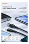 USB-A to USB-C Fast Charging Cable 3M, Samsung Galaxy Android Power Bank - 6