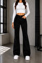 Teresa Women's Black High Waist Lycra Spanish Flare Jeans - 2