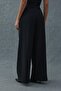 Black Pleated Comfort Pants - 5