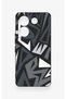 Tecno Camon 20 Pro Compatible Geometric Block Pattern Silicone Case