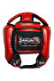Child 11785 Boxing Helmet Muay Thai Kick Boxing Dragon Helmet Head Protector Head Guard Red - 4