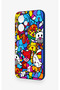 Honor 400 Compatible Britto Garden Patterned Silicone Case - 4