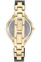 Women's AK/1408CRCR Premium Crystal Accented Cream Bangle Watch - 2
