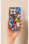 Mi 17t Pro 5g Compatible Britto Garden Patterned Silicone Case