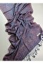 Paisley Patterned Double-Sided Jacquard Shawl 70 X 200 cm – Soft Textured - 4