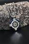 Rudder and Compass Figured Necklace Stainless Steel Chain 902900 - 2