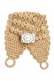 Hand-knitted loofah soap dish + soap - 3